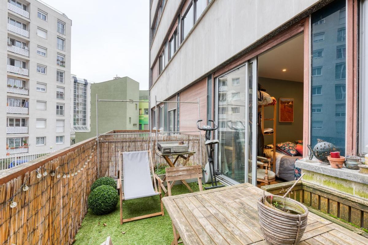 T2 Lumineux Avec Terrasse Apartment บูโลญบียองกูร์ ภายนอก รูปภาพ